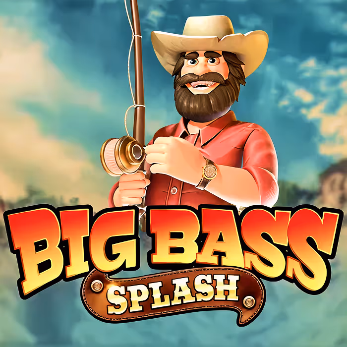 Big Bass Splash fishing-themed slot with money symbol collection mechanics